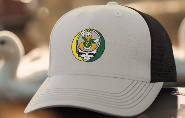 Grateful Dead - University of Oregon Ducks Stealie Trucker Hat - StealieShop